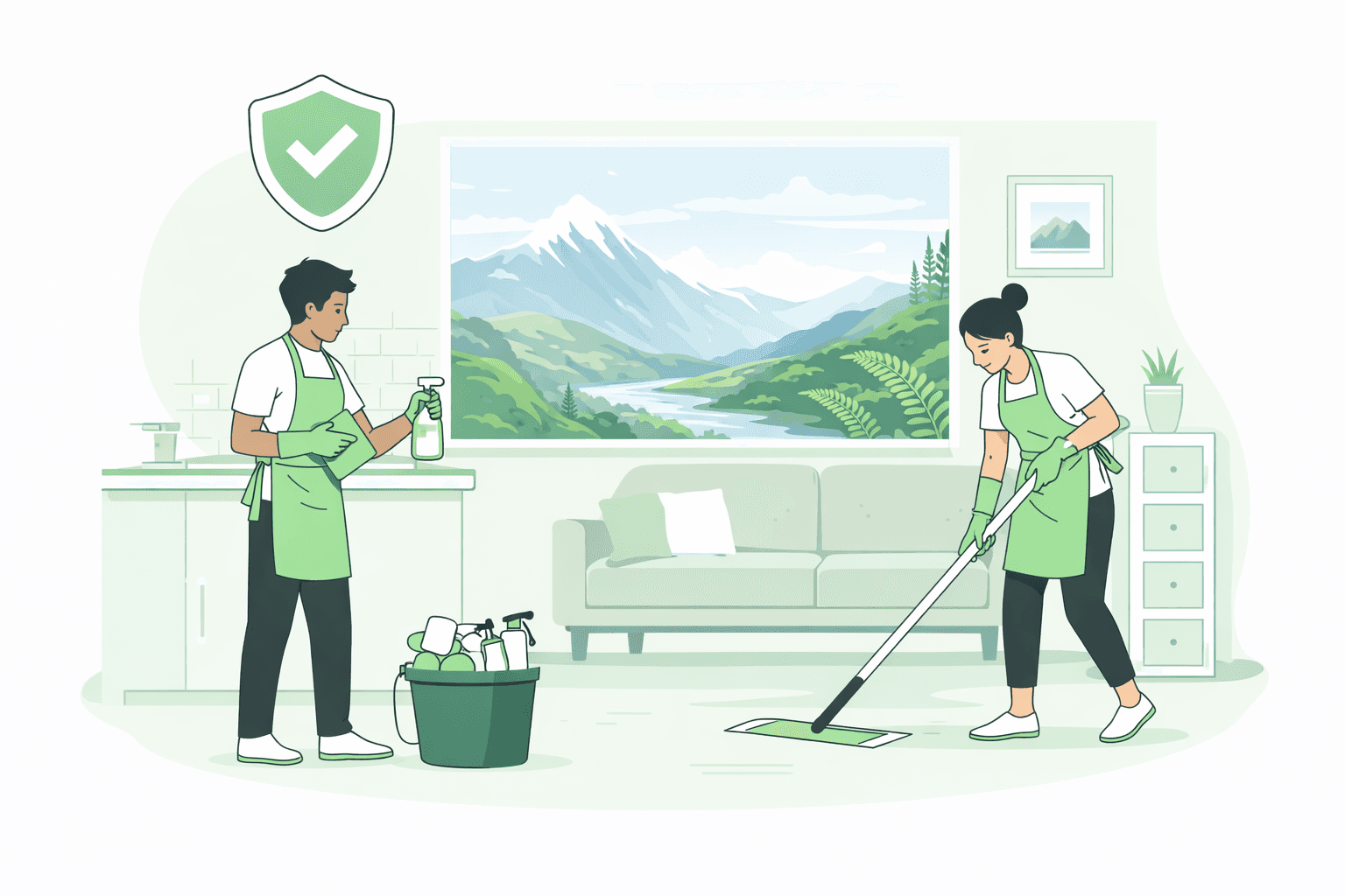 Professional property cleaning and maintenance
